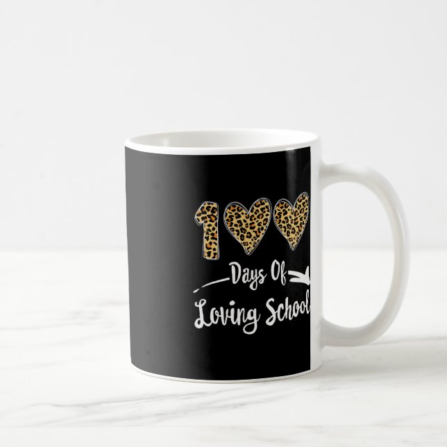 100 Days Of Loving School Coffee Mug (Right)