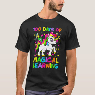 100 Days Of Magical Learning 100th Day Of School U T-Shirt