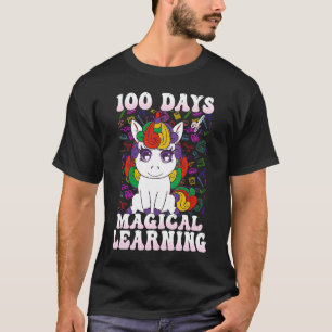 100 Days Of Magical Learning 100th Day Of School U T-Shirt