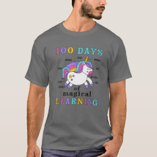 100 Days Of Magical Learning 100Th Day Of School U T-Shirt