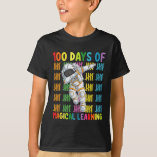100 Days Of Magical Learning Astronaut School T-Shirt