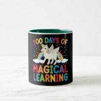 100 Days Of Magical Learning School Unicorn Girls