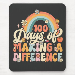 100 Days of Making a Difference Rainbow Teaching Mouse Mat