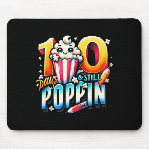 100 Days Of Poppin Fun Popcorn Themed Back To Scho Mouse Mat
