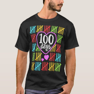 100 Days Of School 100 Days Smarter Teacher Studen T-Shirt