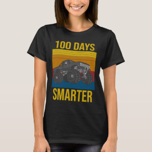 100 Days of School 100th Day 100 Days Smarter Mons T-Shirt
