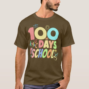 100 Days of School 100th Days Smarter Gift Idea T-Shirt