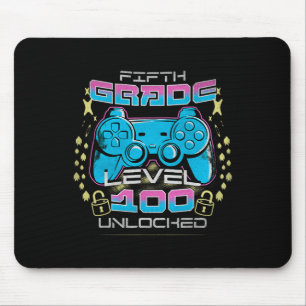 100 Days Of School 5th Grade Level Unlocked Video Mouse Mat