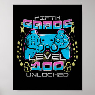 100 Days Of School 5th Grade Level Unlocked Video Poster