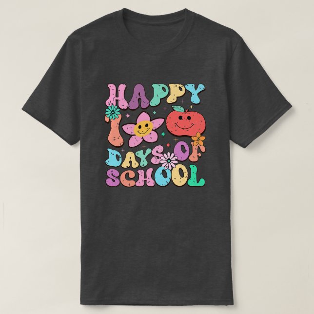 100 Days of School 6 T-Shirt (Design Front)