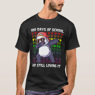 100 Days Of School And Still Loving It, Dabbing Pa T-Shirt