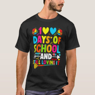 100 Days of School And Still Loving It Kids 100th T-Shirt