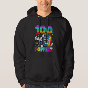 100 Days Of School And Still Poppin Fidget 100th D Hoodie