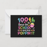 100 Days Of School And Still Poppin' Girl