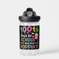 100 Days Of School And Still Poppin' Girl 