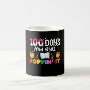 100 Days Of School And Still Poppin' It Coffee Mug
