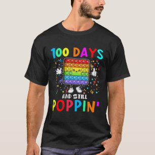 100 Days Of School And Still Poppin Teacher Boys G T-Shirt
