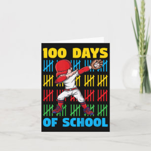 100 Days Of School Boys 100th Day Of School  Card
