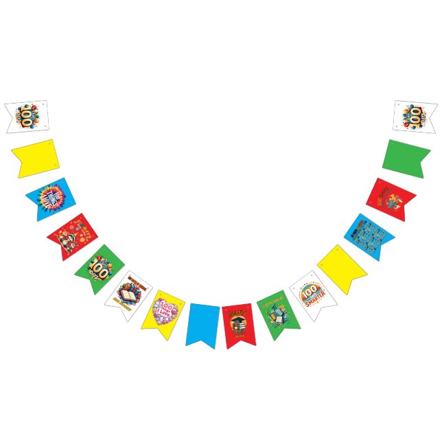 100 Days Of School  Bunting (All)