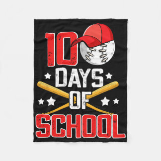 100 Days Of School Bysebyll 100th Day School Boys  Fleece Blanket