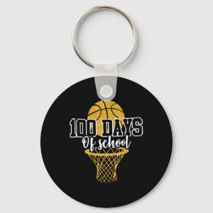 100 Days Of School Bysketbyll Teachers 100th Day O Key Ring