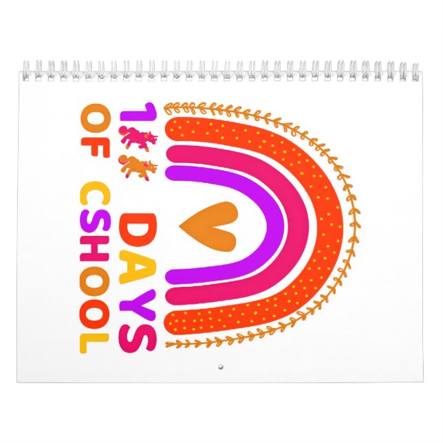 100 days of school  calendar (Cover)