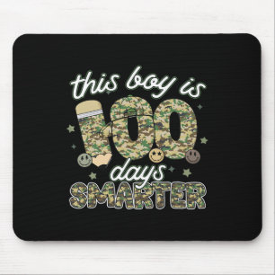 100 Days Of School Camo Cap Boy School 100 Days Sm Mouse Mat