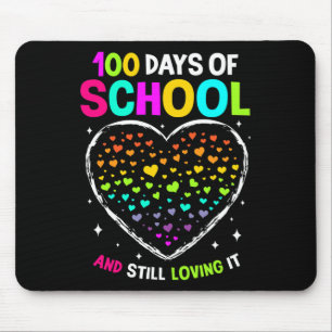 100 Days Of School Celebrate 100th Day Of School B Mouse Mat