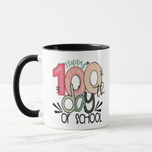 100 days of school celebration gift mug