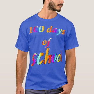 100 days of school colouring pencils T-Shirt