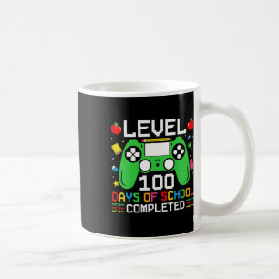 100 Days Of School Completed Gaming Toddler Boy  Coffee Mug
