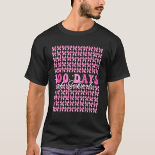 100 Days Of School Coquette Bow 100th Day of Schoo T-Shirt