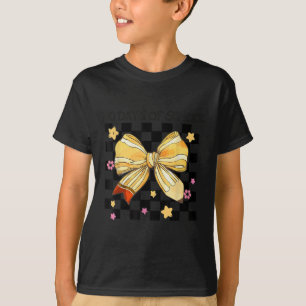 100 Days Of School, Coquette Bow Kindergarten Teac T-Shirt