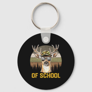 100 Days Of School Deer Hunting Camo Hunter Boy Gi Key Ring
