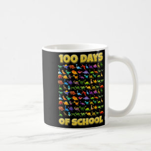 100 Days Of School Dinosaur 100 Days Smarter Coffee Mug