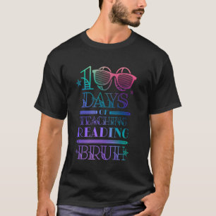 100 Days of School Elementary Student Teacher 100t T-Shirt