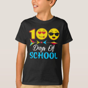 100 Days of School Emoji Shirt