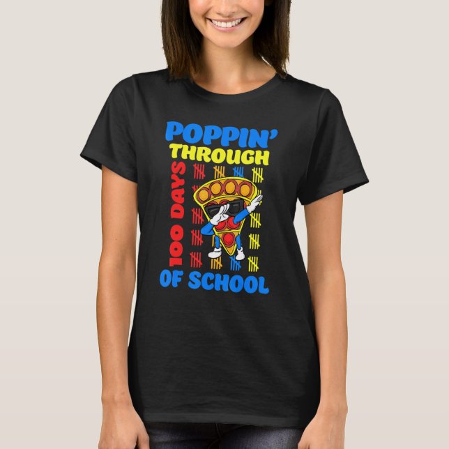 100 Days Of School Fidget Toy T-Shirt (Front)