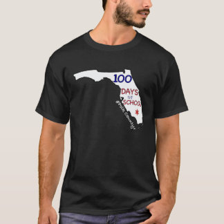 100 days of school Florida Polk County student te T-Shirt