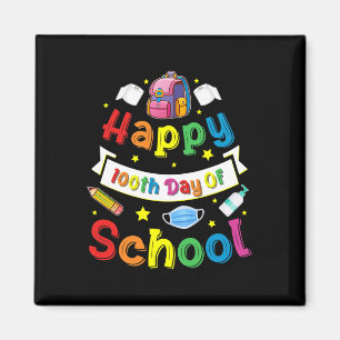 100 Days Of School For Teachers And Students Gift  Magnet