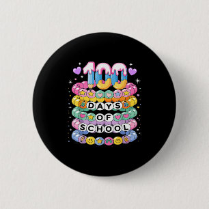 100 Days Of School Friendship Bracelets 100 Days S 6 Cm Round Badge