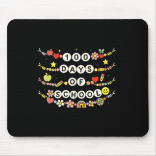 100 Days Of School Friendship Bracelets 100 Days S Mouse Mat