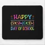 100 Days Of School Funny Math Teacher  Mouse Mat<br><div class="desc">100 Days Of School Funny Math Teacher</div>