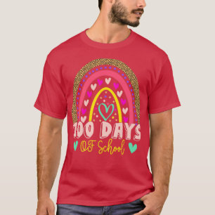 100 Days of School Gift For Kids Students And Teac T-Shirt