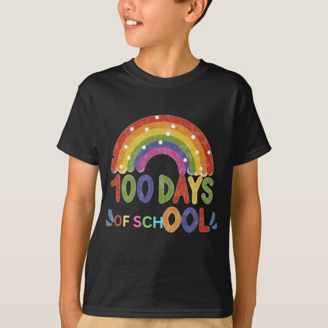 100 days of school gift T-Shirt (Front)