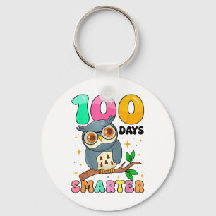 100 Days Of School Girls Kids 100th Day Of School Key Ring