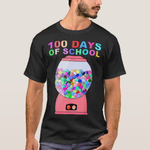 100 Days Of School Gumball Machine For Kids Teache T-Shirt