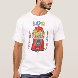 100 Days of School Gumball Machine  T-Shirt