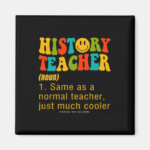 100 Days Of School History Teacher Social Studies Magnet