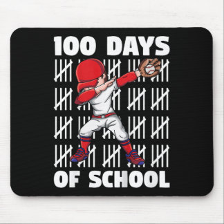 100 Days Of School Kids 100th Day Of School Baseba Mouse Mat